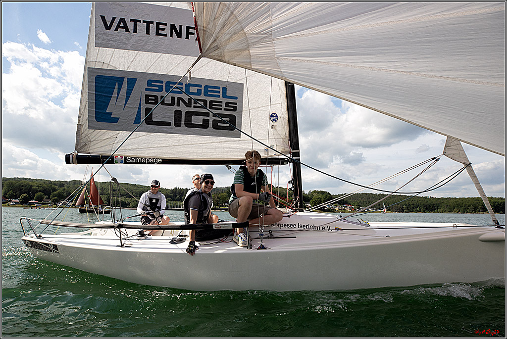 J70 - WOODLAND, 12.06.2021 Segelboot; Segeln; Woodland; Spinnaker; J70; Sorpesee; Sauerland